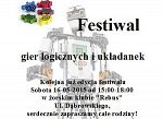 Festiwal Gier Logicznych i Układanek w Rebusie
