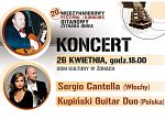 Międzynarodowy Festiwal i Konkurs Gitarowy. Dziś zagrają Sergio Cantella i Kupiński Guitar Duo