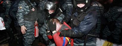 Zbiórka dla protestujących na Euromajdanie