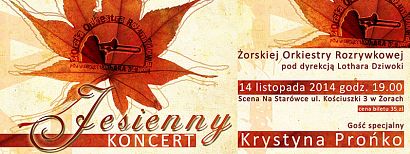 Żorska Orkiestra Rozrywkowa i Krystyna Prońko - jesiennie