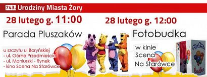 743. obchody Urodzin Miasta Żory dla najmłodszych