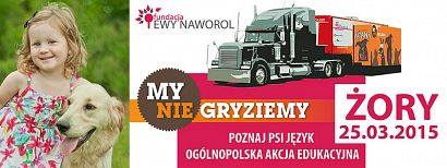 Ogólnopolska akcja edukacyjna ,,My Nie Gryziemy" - 25 marca w Żorach
