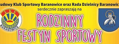 Sportowy Festyn Rodzinny w Baranowicach. Piłkarze zagrają z radnymi, ale będą też inne atrakcje