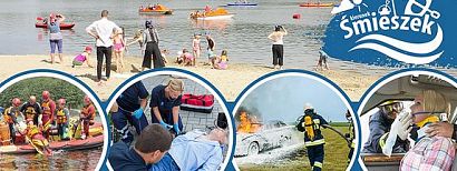 Bezpieczne wakacje w mieście: pokazy służb ratowniczych, policjantów, strażaków i WOPR na Śmieszku już jutro