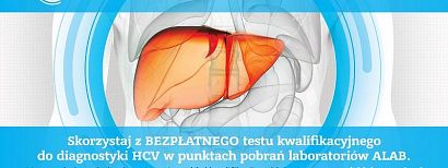 Wykonaj bezpłatny test na wirusa HCV 