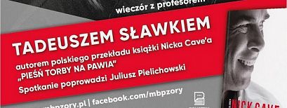 Prof. Tadeusz Sławek będzie gościem Biblioteki. Zaproszenie na spotkanie