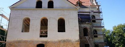 Zabytkowy pałac w Baranowicach zmienia swoje oblicze