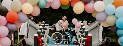 Pierwszy plac zabaw w mieście dla osób z niepełnosprawnościami