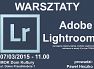 Warsztaty Lightroom z Kadrem - marzec 2015