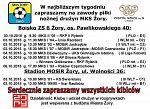 Mecze drużyn MKS Żory "u siebie" w najbliższy weekend i nie tylko
