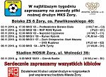 Zapowiedź meczy MKS Żory