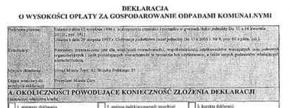 Pobierz, wypełnij i odnieś do Urzędu