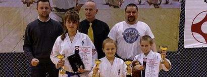 Cztery medale dla karateków z Żor