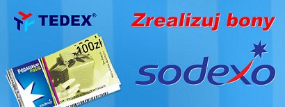 TEDEX - zatankuj za bony Sodexo