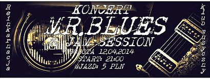 Koncert MR. BLUES w Reinkarnacji. Super!