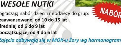 Przyłącz się do Wesołych Nutek. To najstarszy w Żorach dziecięcy zespół taneczno-wokalny