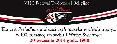 Koncert specjalny Fide et Amore, za sprawą Specjalnej Strefy Ekonomicznej i Muzeum. Wstęp wolny