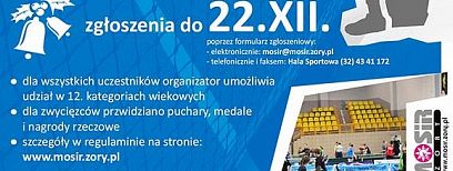 XVI Wigilijny Turniej Dzieci w Tenisie Stołowym. By się zapisać pozostało jeszcze tylko kilka dni