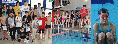 XVI Międzyszkolne Mistrzostwa Żor w Pływaniu w parku wodnym Aquarion