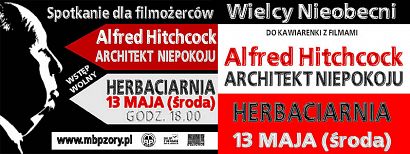 Architekt niepokoju. Spotkanie dla miłośników filmów Hitchcocka już dziś