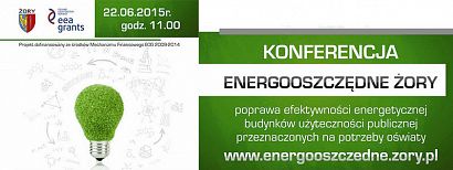 W Żorach oszczędzamy energię - konferencja już w poniedziałek