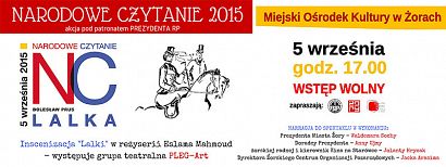 Narodowe Czytanie 2015: Już w sobotę cały naród będzie czytać "Lalkę" Bolesława Prusa