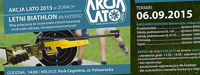 Akcja Lato 2015: Letni Biathlon dla Każdego