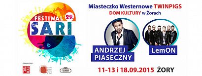 29. Festiwal  SARI w nowej odsłonie! Dojedź bezpłatnie na festiwal