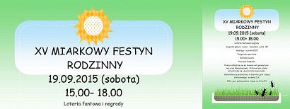 Miarkowy Festyn Rodzinny: "Świętujemy już po raz piętnasty!"