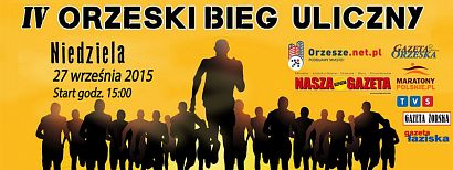 IV Orzeski Bieg Uliczny na dystansie 10km, 5km, bieg dla dzieci i młodzieży, zawody Nordic Walking - już w niedzielę