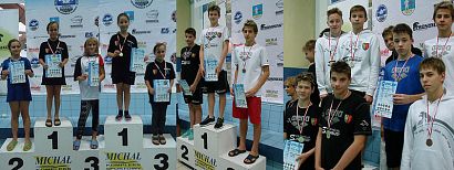 UKS Salmo Żory w zawodach pływackich o Puchar Rosomaka