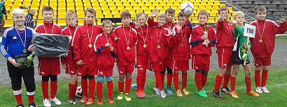 Zwycięstwo w Turnieju Kadr Podokręgów r. 2004 z okazji Dnia Piłkarza