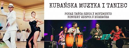 Kubańska muzyka i taniec. Pokaz tańca i koncert w MOK-u