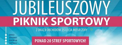 Jubileuszowy piknik sportowy - MOSIR Żory zaprasza