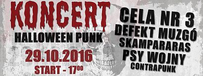 Halloween Punk. Koncert w Miasteczku Twinpips