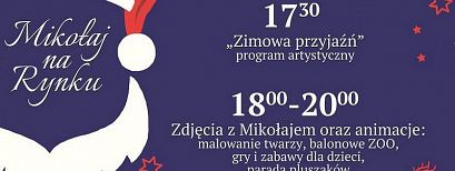 Mikołaj spotka się z dziećmi na Jarmarku Świątecznym