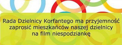 Rodzinny Dzień Dziecka na Korfantego. Będzie film-niespodzainka