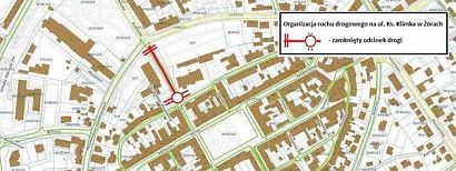 Ulica Ks. Klimka będzie zamknięta w związku ze Świętem Niepodległości