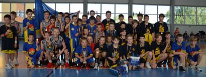 Drużyna U11 Żorskiej Akademii Koszykówki wygrała Turniej o Puchar Miasta Ognia