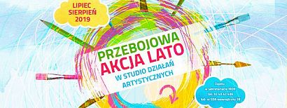 Artystyczne wakacje w pracowni Domu Kultury