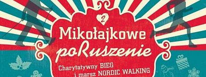 Bieg i marsz mikołajkowy dla oddziału dziecięcego żorskiego szpitala