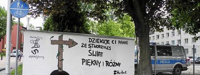 Mural o równości. Młodzież woli takie