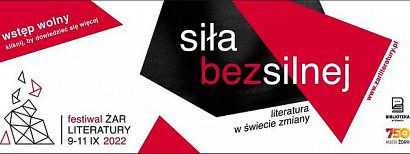 Biblioteka zaprasza do udziału w I edycji festiwalu ŻAR LITERATURY, 9-11 września