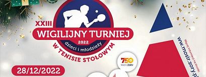 Tenis stołowy świątecznie