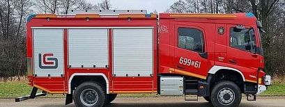 Nowy wóz strażacki dla OSP Rowień