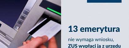 Trzynastka przysługuje w wysokości najniższej emerytury, która obecnie wynosi 1878,91 zł brutto