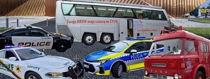 Pokaz pojazdów zabytkowych i amerykańskich połączony z akcją krwiodawstwa