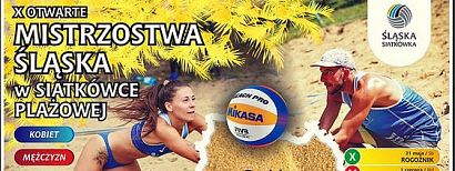 X Otwarte Mistrzostwa Śląska w Siatkówce Plażowej