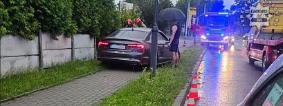  33-letni obywatel Czech nie dostosował prędkości do warunków ruchu