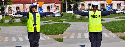Policjant kieruje ruchem? Przypominamy najważniejsze zasady... Policjant kieruje ruchem? Przypominamy najważniejsze zasady...